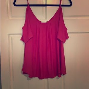 Lush Cold Shoulder Blouse